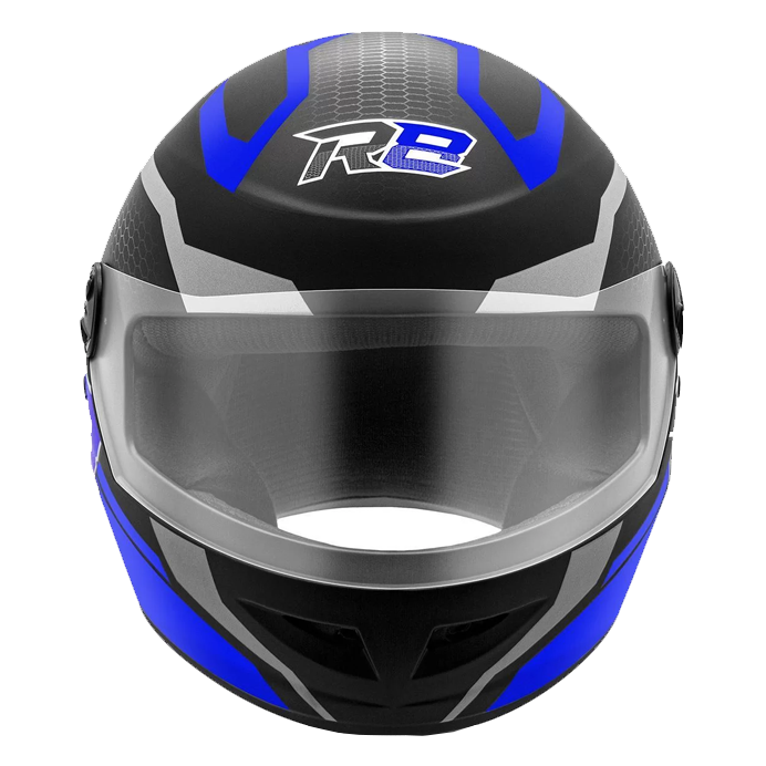 CASCO R8 AIR AZUL/NEGRO