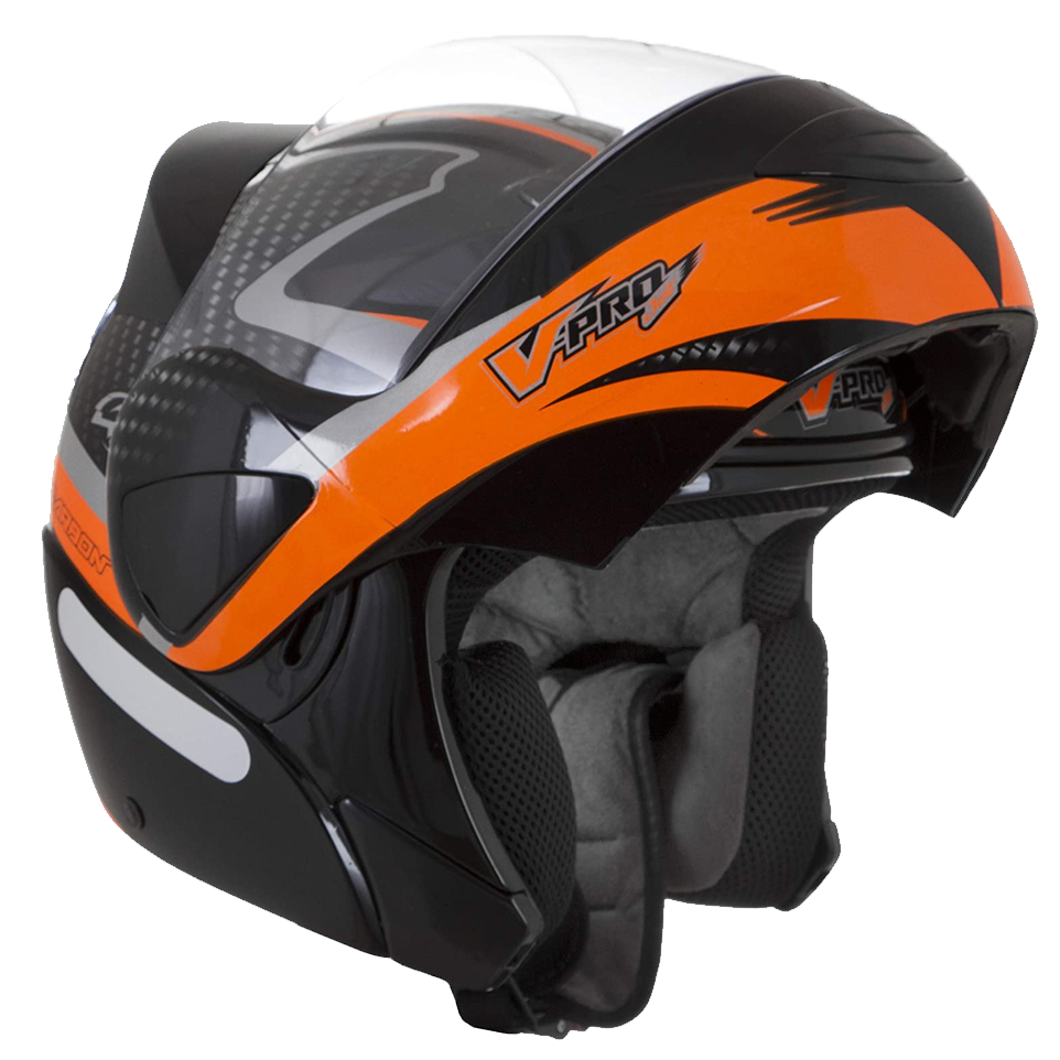 CASCO V-PRO JET 2 NARANJADO