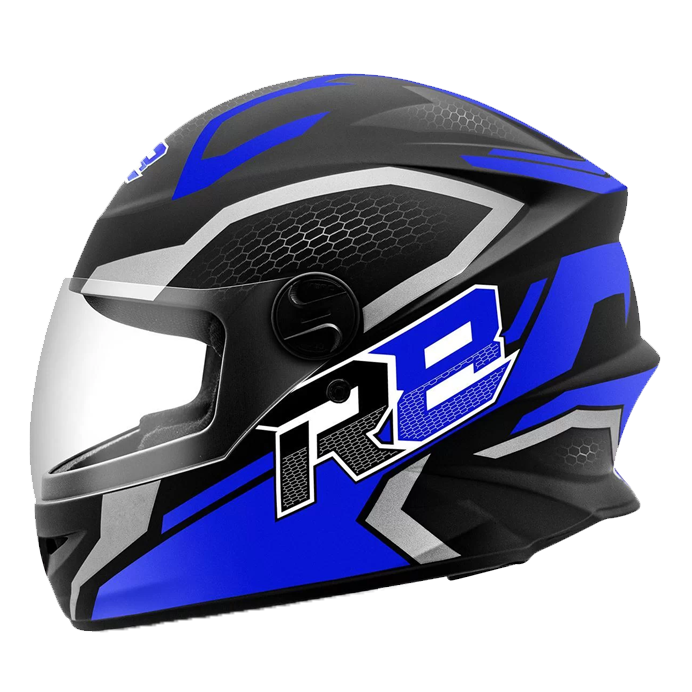 CASCO R8 AIR AZUL/NEGRO