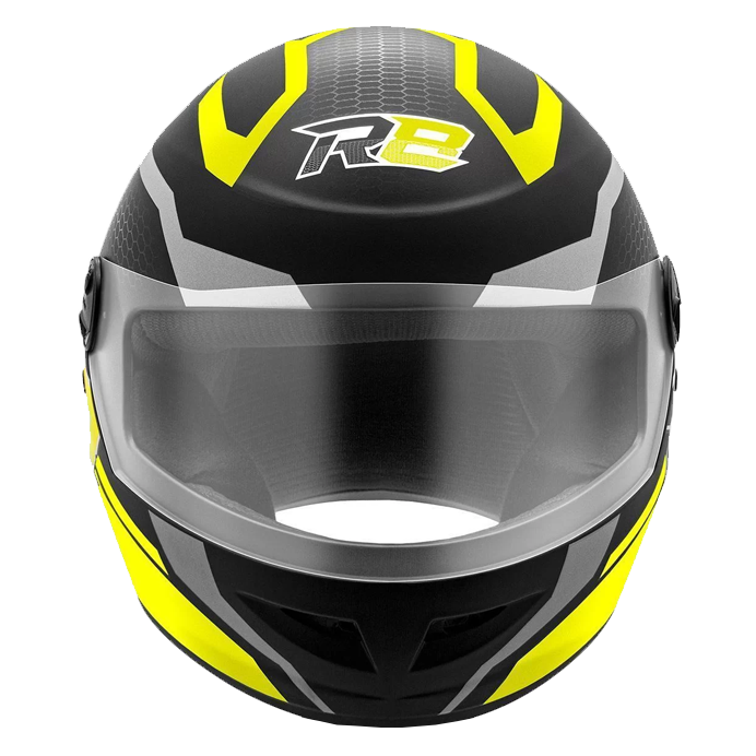 CASCO R8 AIR AMARILLO/NEGRO