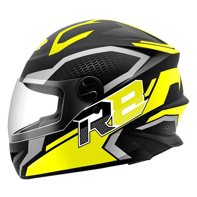 CASCO R8 AIR AMARILLO/NEGRO