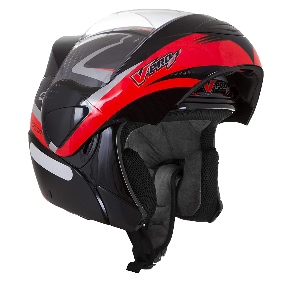 CASCO V-PRO JET 2 ROJO