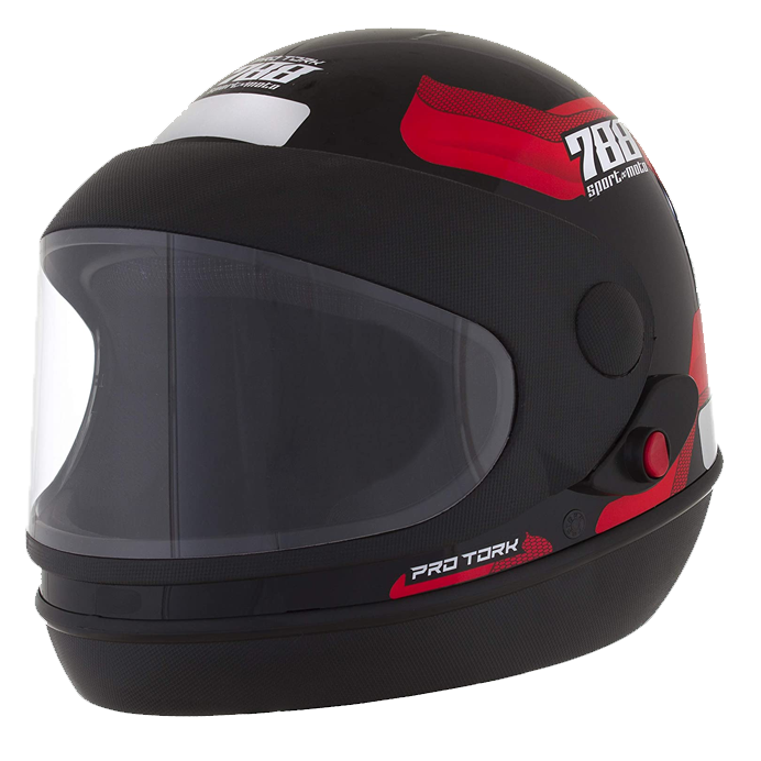 CASCO SPORT MOTO 788 ROJO